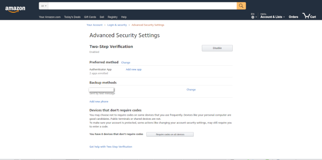 Advanced Security Settings after Changes